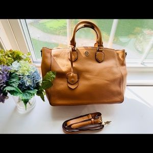 Tory Burch Robinson Double Zipper Tote